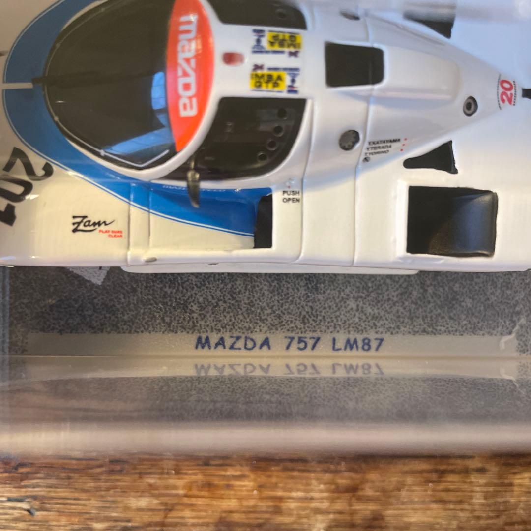絶版　1/43 マツダ　757 LM87 ルマン24時間　1987 寺田陽次郎