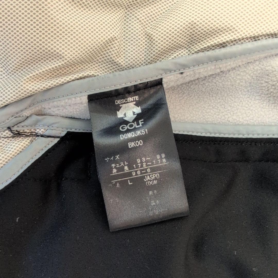 DESCENTE GOLF ブラックダウンベスト L