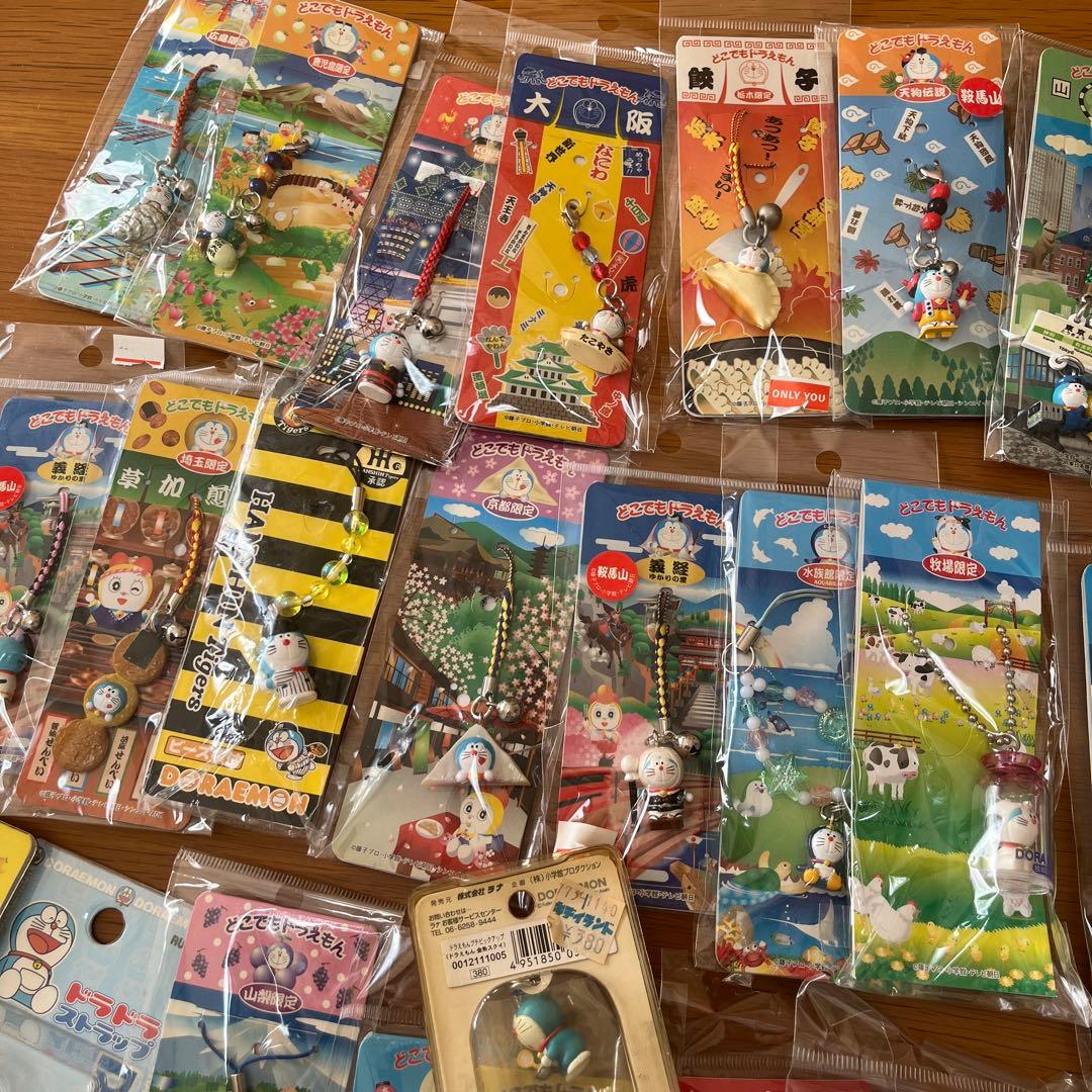 どこでもドラえもん ストラップ 29個セットまとめ売り 平成レトロ