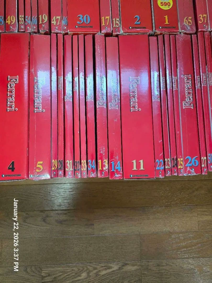 Ferrari F2004 エンジンラジコンカー 67巻セット バラ売り不可