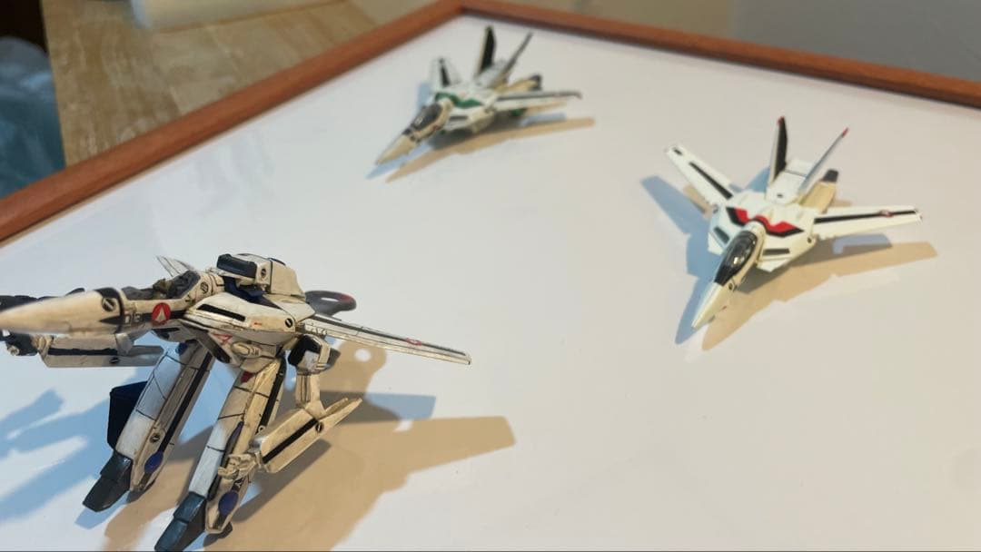 進行中　うえも様　バルキリー水上戦闘　ジオラマ