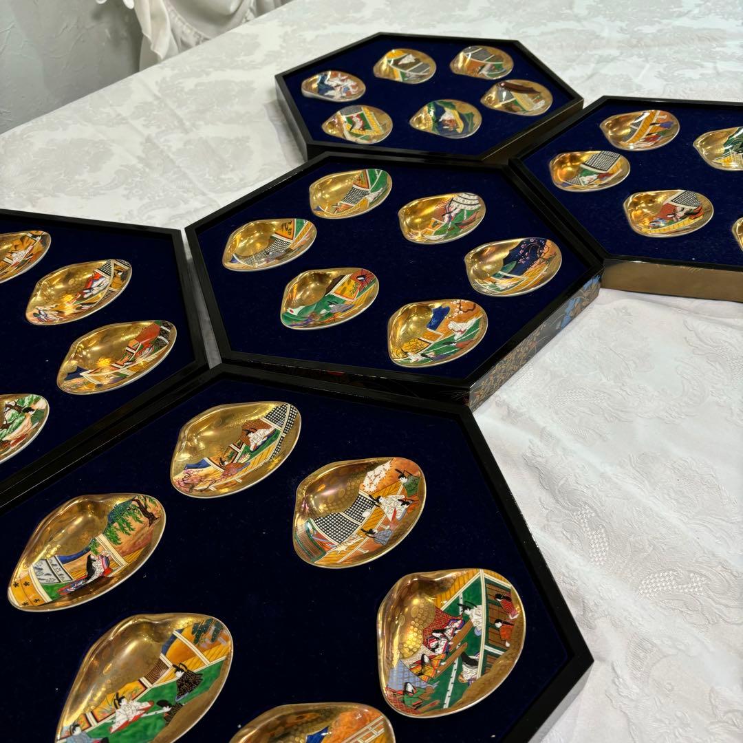 フランクリン画廊　貝桶　源氏物語　徳川美術館　貝合わせ