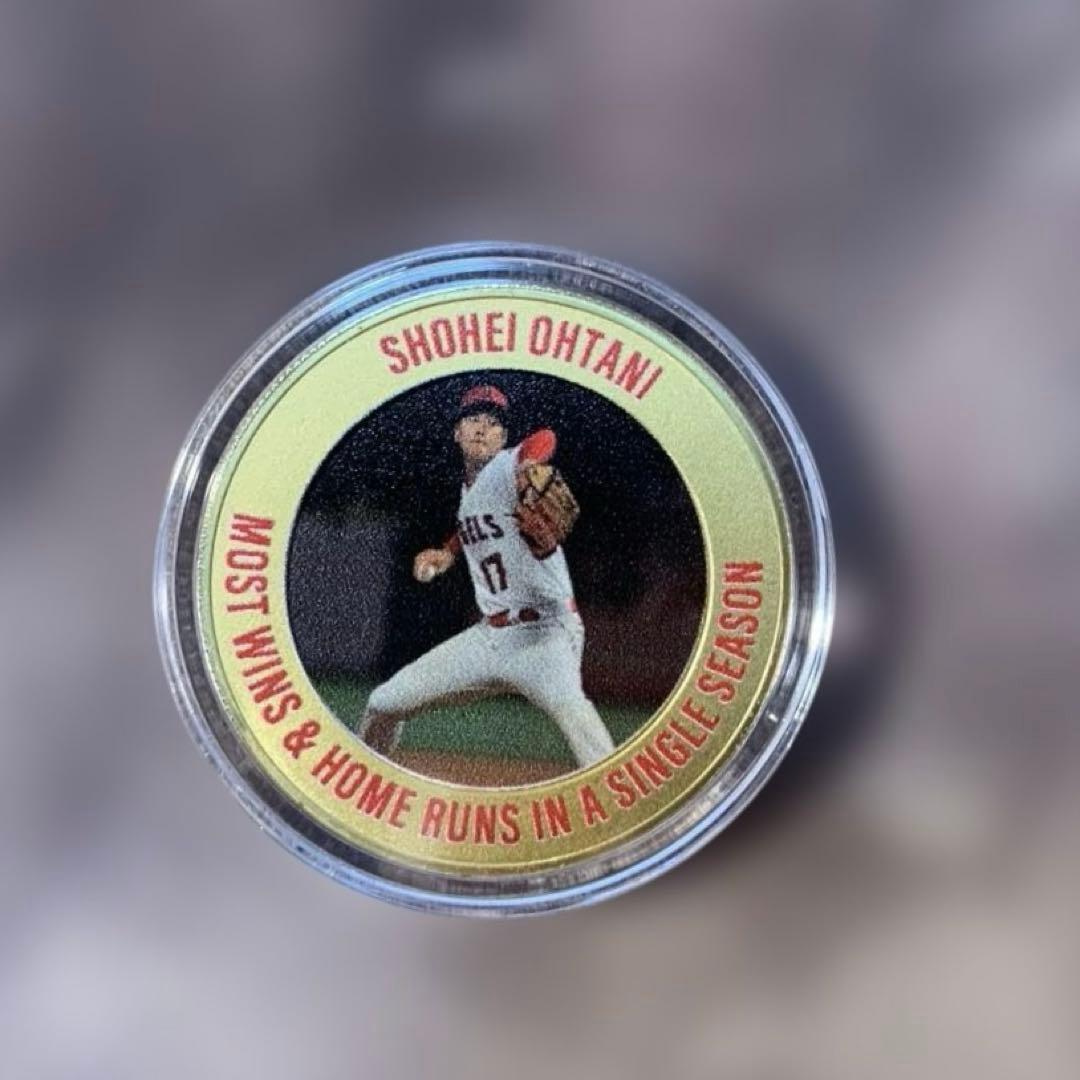 大谷翔平　2022年投打ダブル規定到達記念　ダブルゴールド　限定3000個