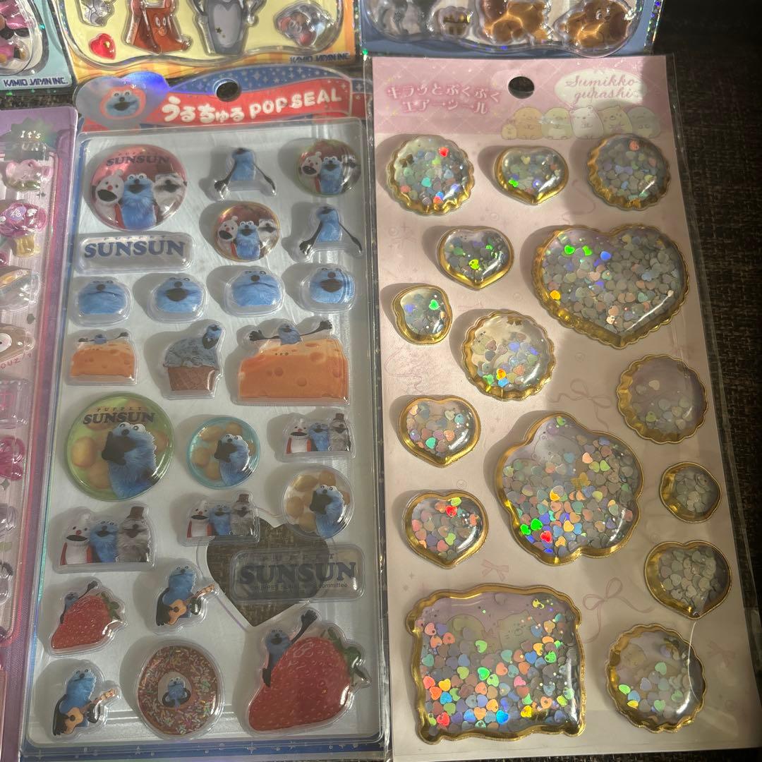 プチドロップステッカー　ディズニー他ボンボンドロップ