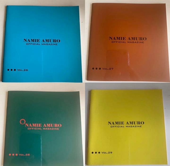 激レア☆安室奈美恵☆ファンクラブ会報誌21冊+トラベル写真集1冊セット
