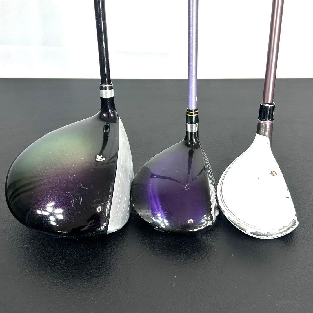 本格派 レディースゴルフクラブ 8本 ゴルフセット お試しセット 初心者向け