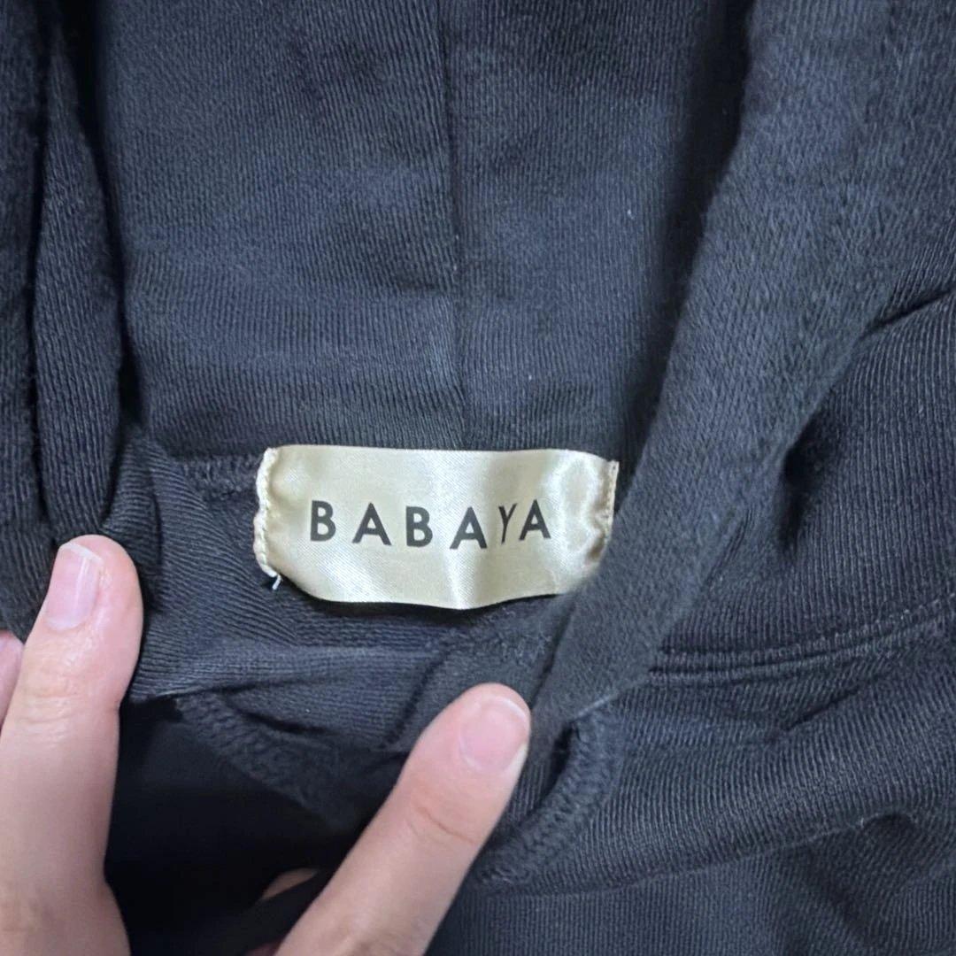 もこう パーカー 黒