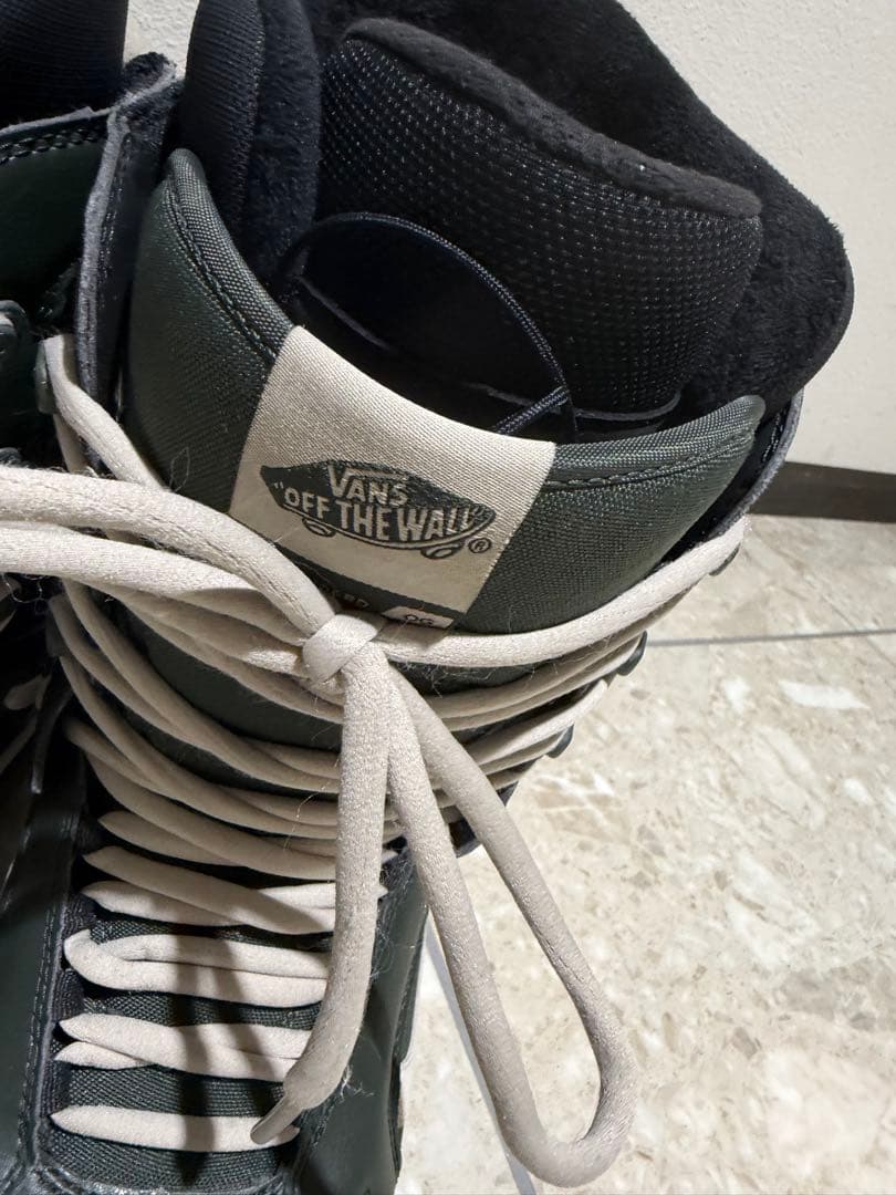 【未使用】VANS スノーボードブーツ ダークグリーン 28.0㎝