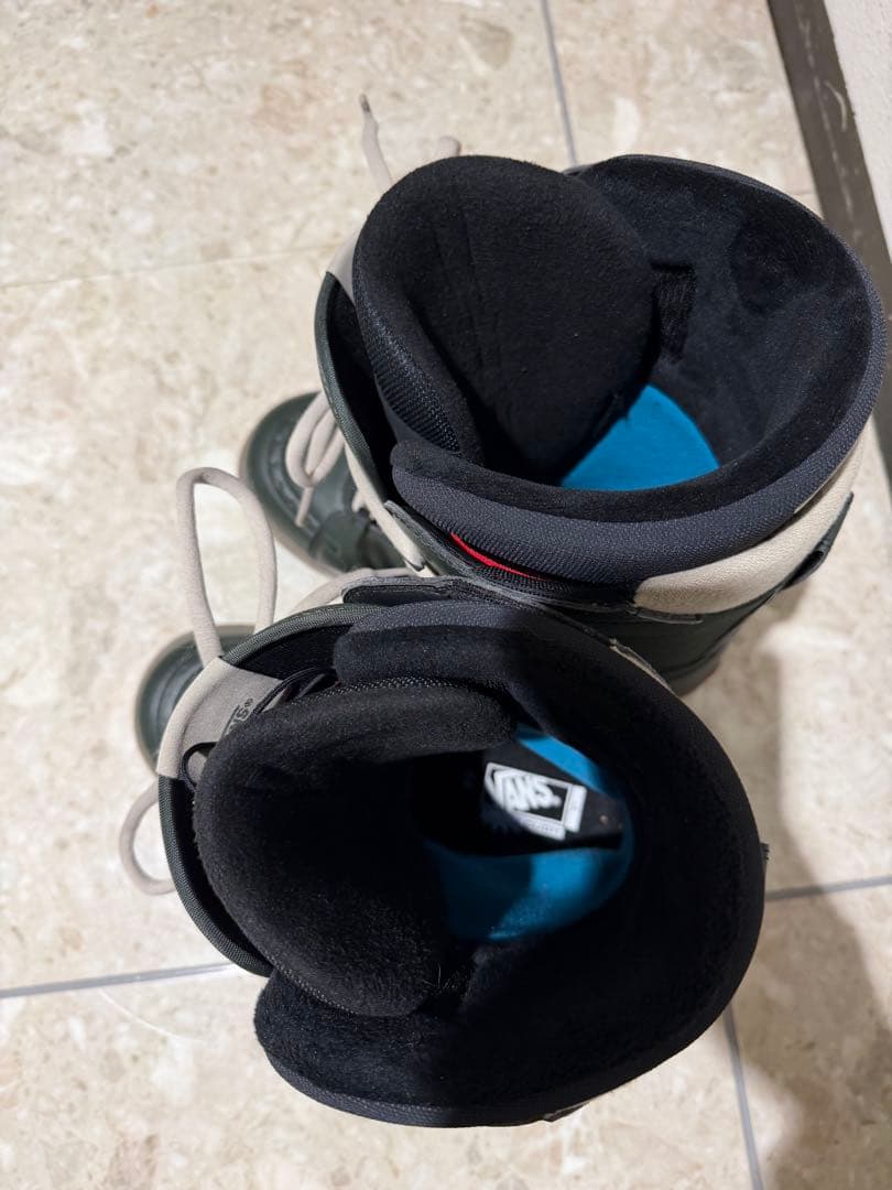 【未使用】VANS スノーボードブーツ ダークグリーン 28.0㎝