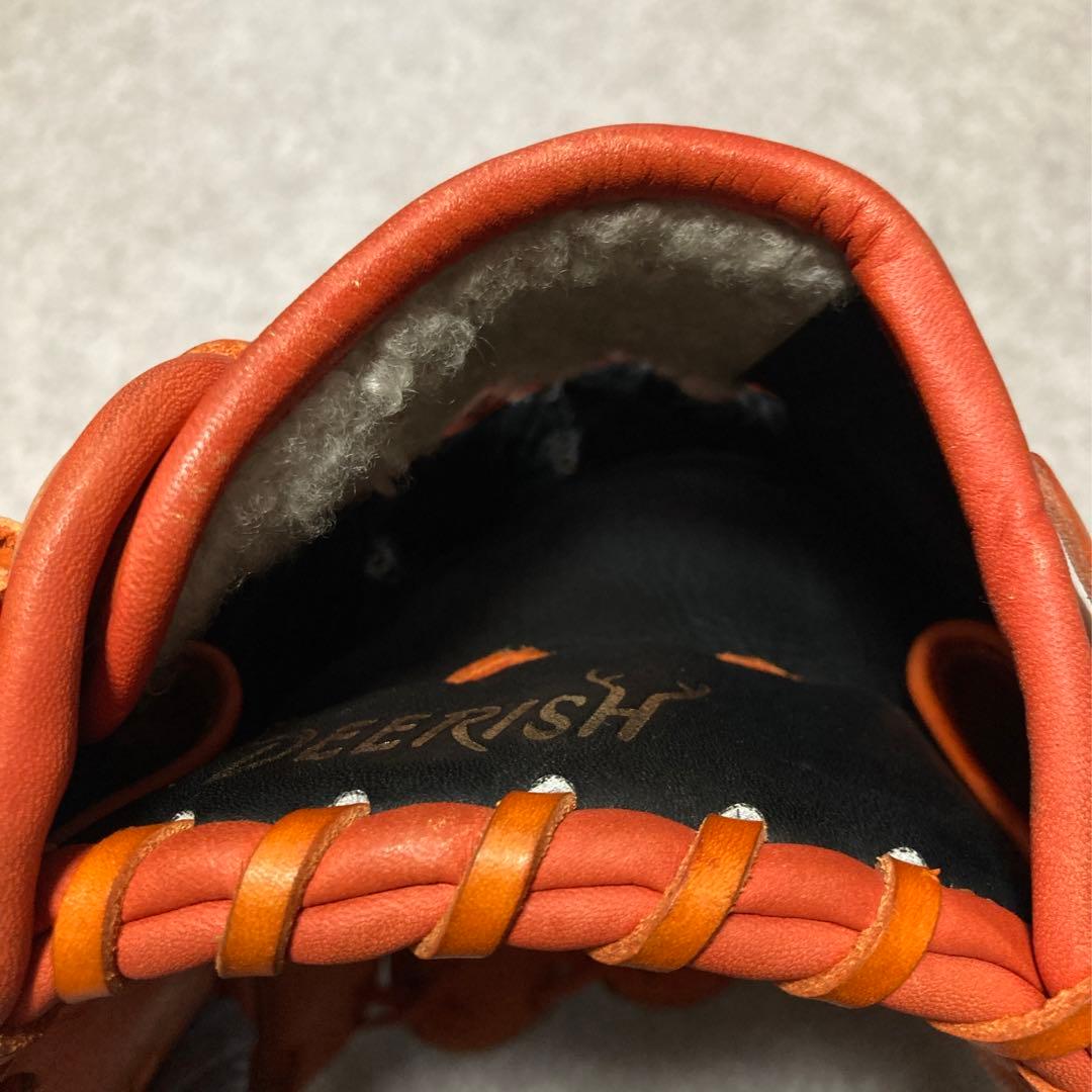 幻の 赤ビュー ミズノ 一般 大人用 軟式 野球 グローブ グラブ