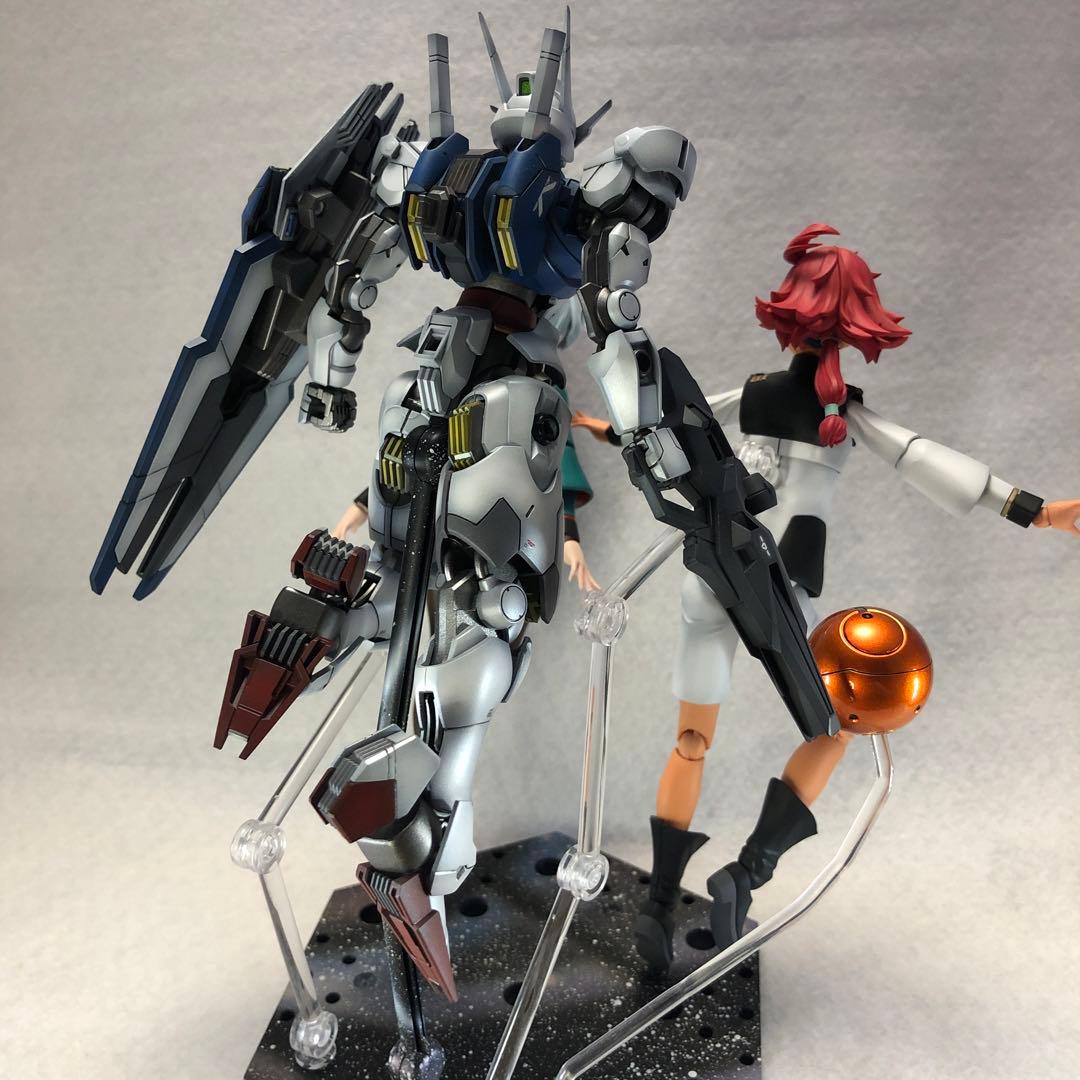 hg  ガンダムエアリアル　他　塗装完成品　水星の魔女