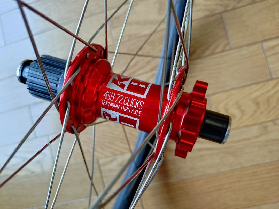 27.5 650B MTBリヤホイール 12S ブースト カーボンリム