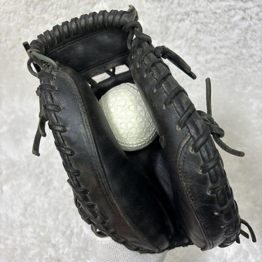 MIZUNO ミズノ ビクトリーステージ 少年 軟式 キャッチャーミット 黒