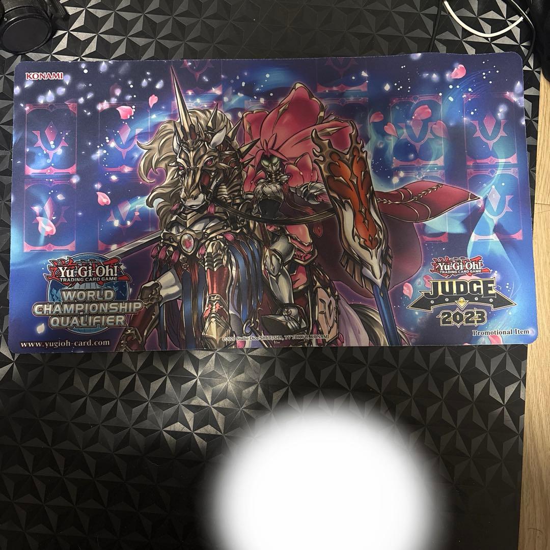 遊戯王 フルール・ド・バロネス プレイマット WCQ JUDGE 2023