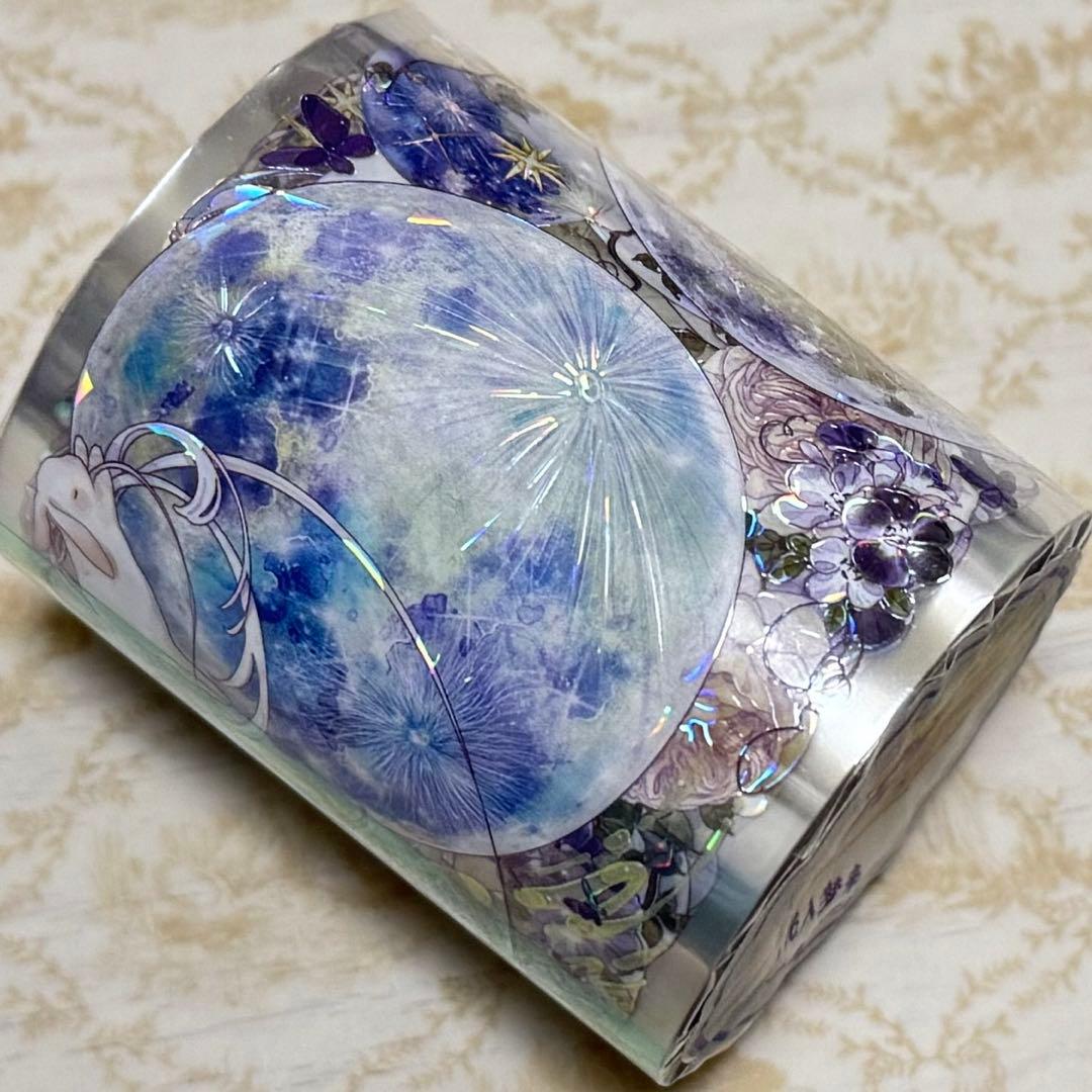 海外 PETテープ マスキングテープ 月とうさぎ