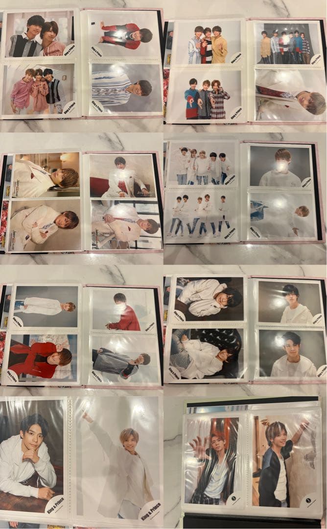King & Prince 公式写真 まとめ売り 477枚 フォトアルバム付き