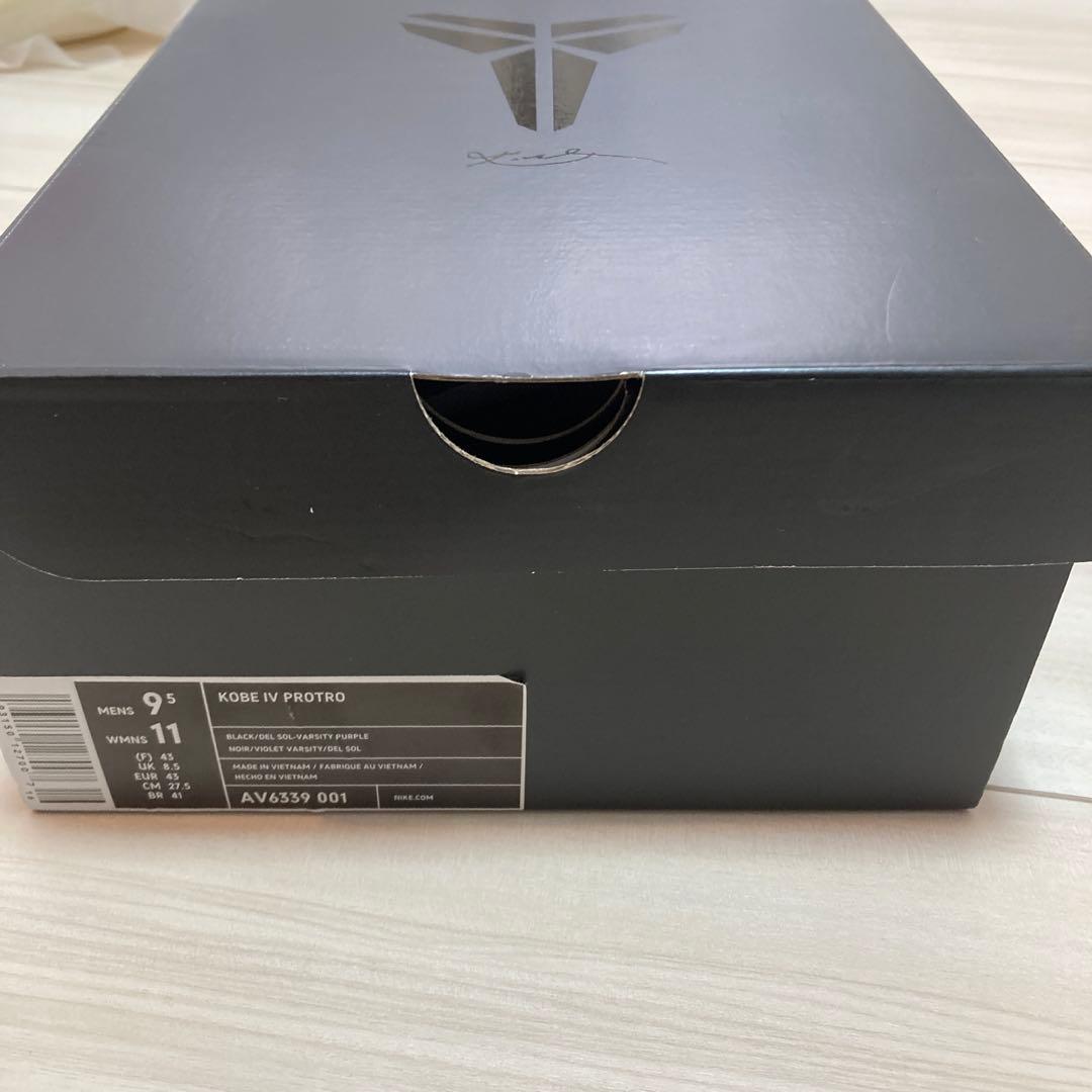 シューズ(男性用) nike zoom kobe 4 protro