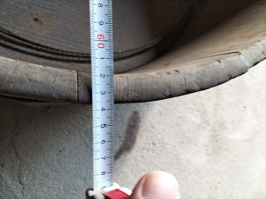 送料込み　レトロ巨大桶　商品説明必読を