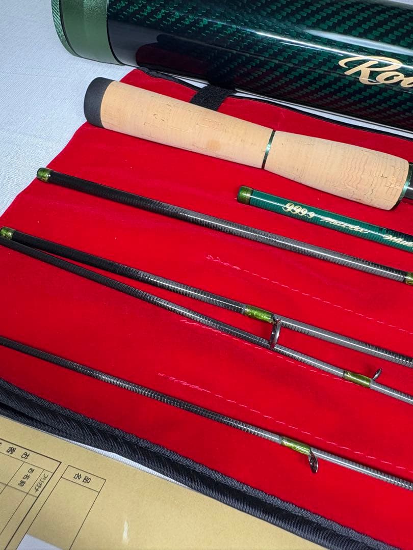 999.9 マイスター　ホワイトウルフ　606L-e 大人のグリーン　城峰釣具