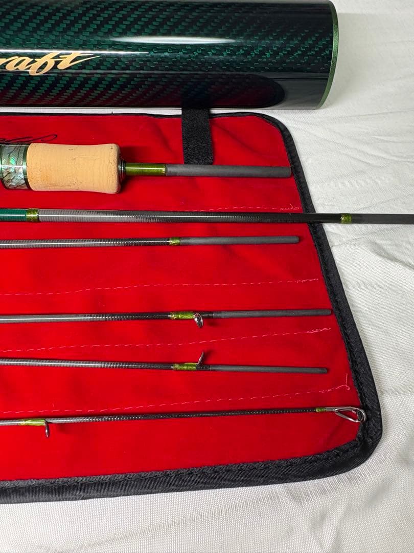 999.9 マイスター　ホワイトウルフ　606L-e 大人のグリーン　城峰釣具