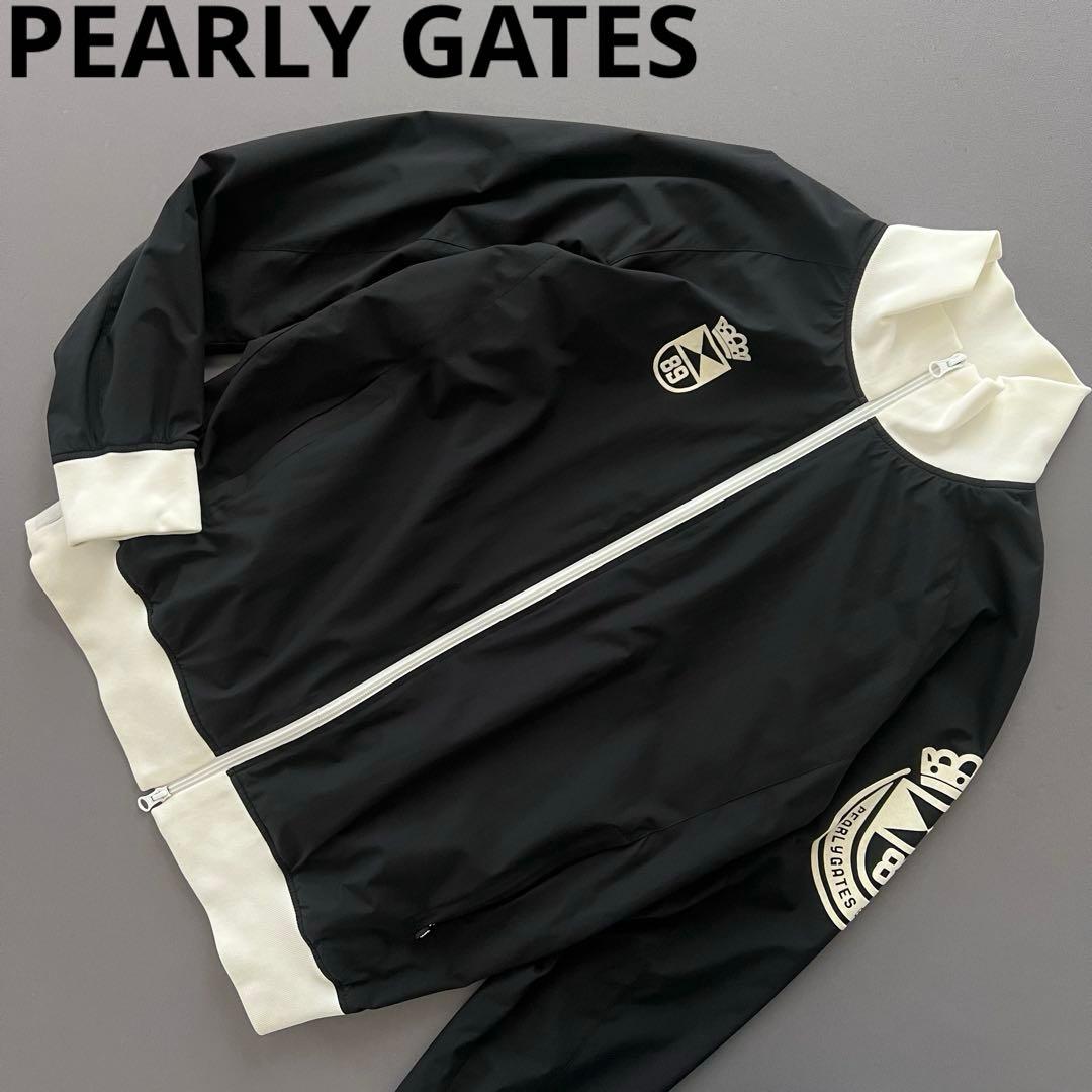 PEARLY GATES パーリーゲイツ　ナイロンジャケット 裏地　ブラック　黒