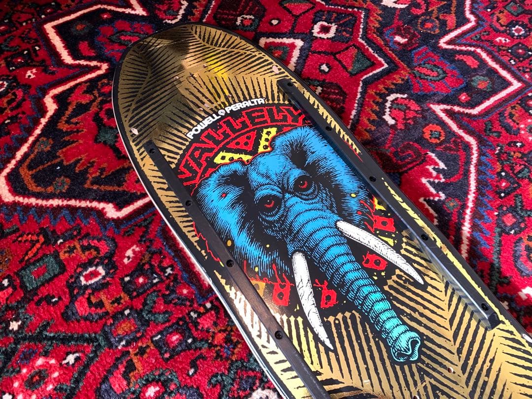 パウエル ペラルタ マイク バレリー スケートボード デッキ ゴールド限定カラー