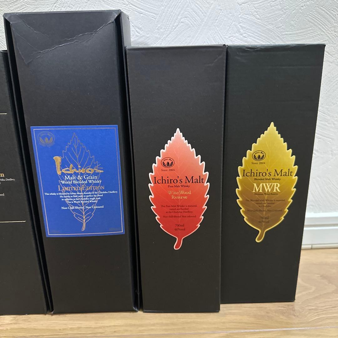ウイスキー６本セット　イチローズモルト　新品　レア　蒸留所限定