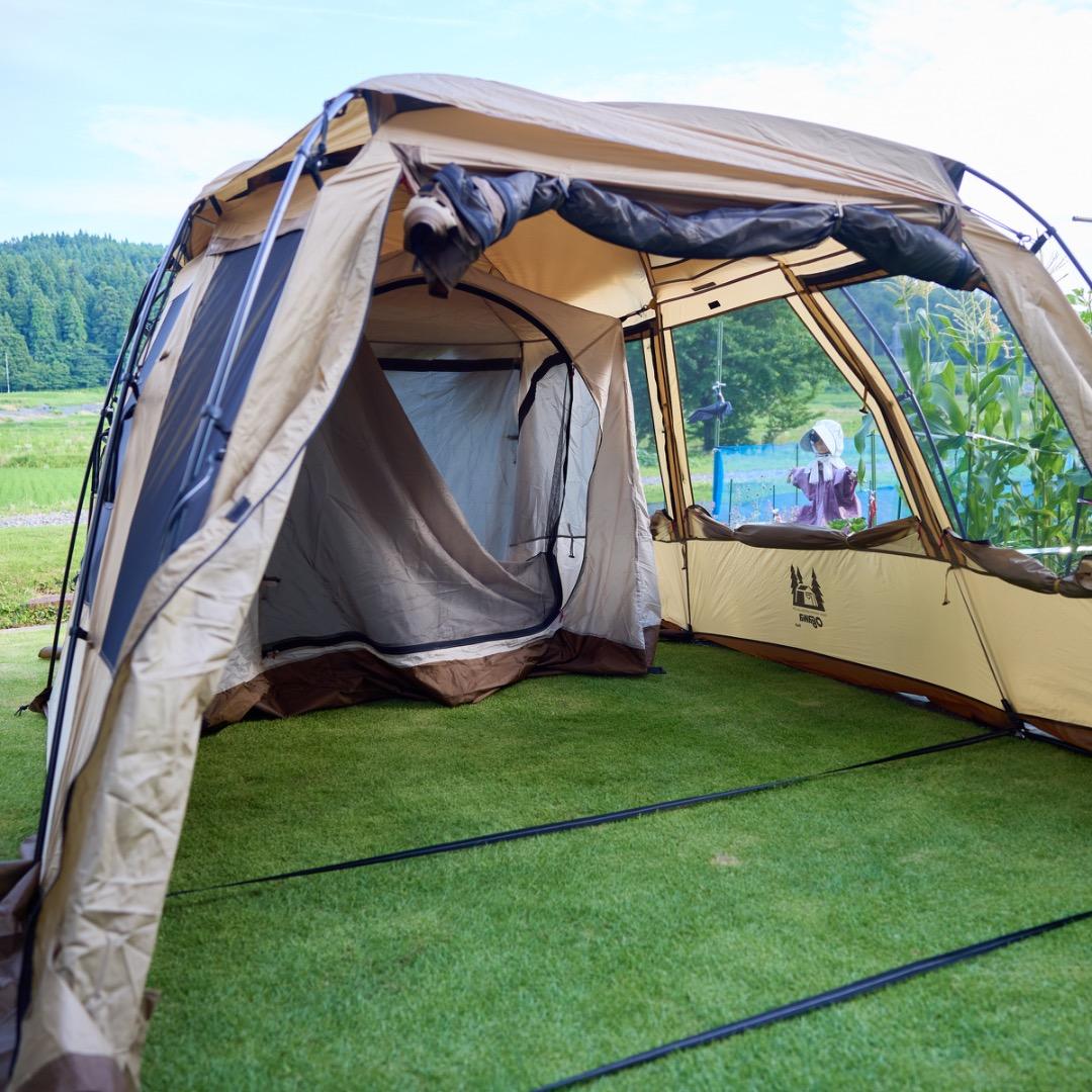 使用2回:美品Ogawa Facil ファシル テント PVCマルチシートセット