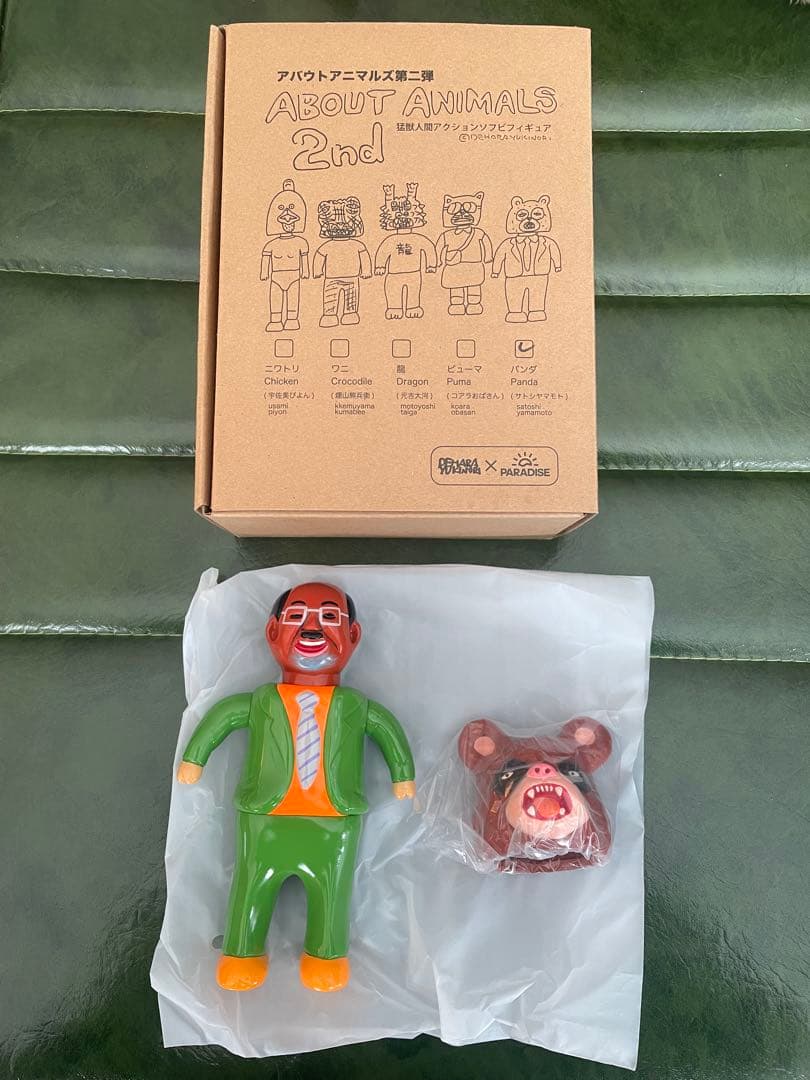 デハラユキノリ　アバウトアニマルズ　第2弾　パンダ　サトシヤマモト