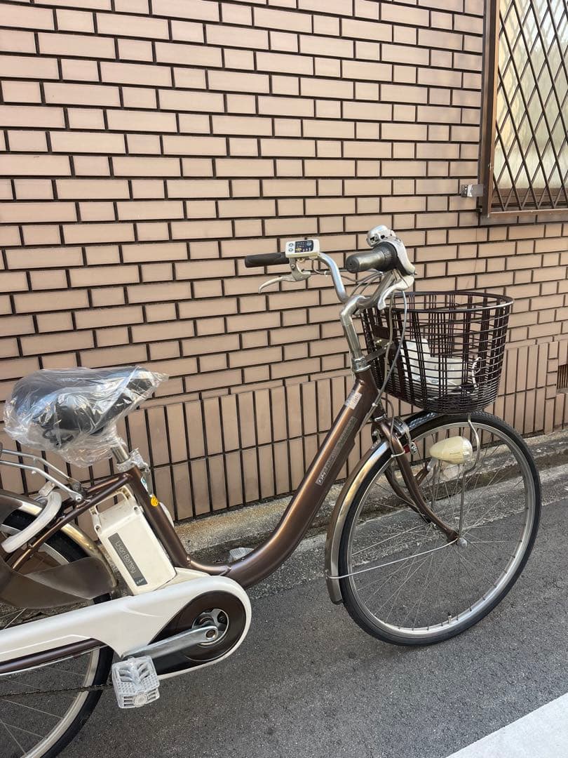 26インチパナソニック電動アシスト自転車6.6ah長押し3点灯