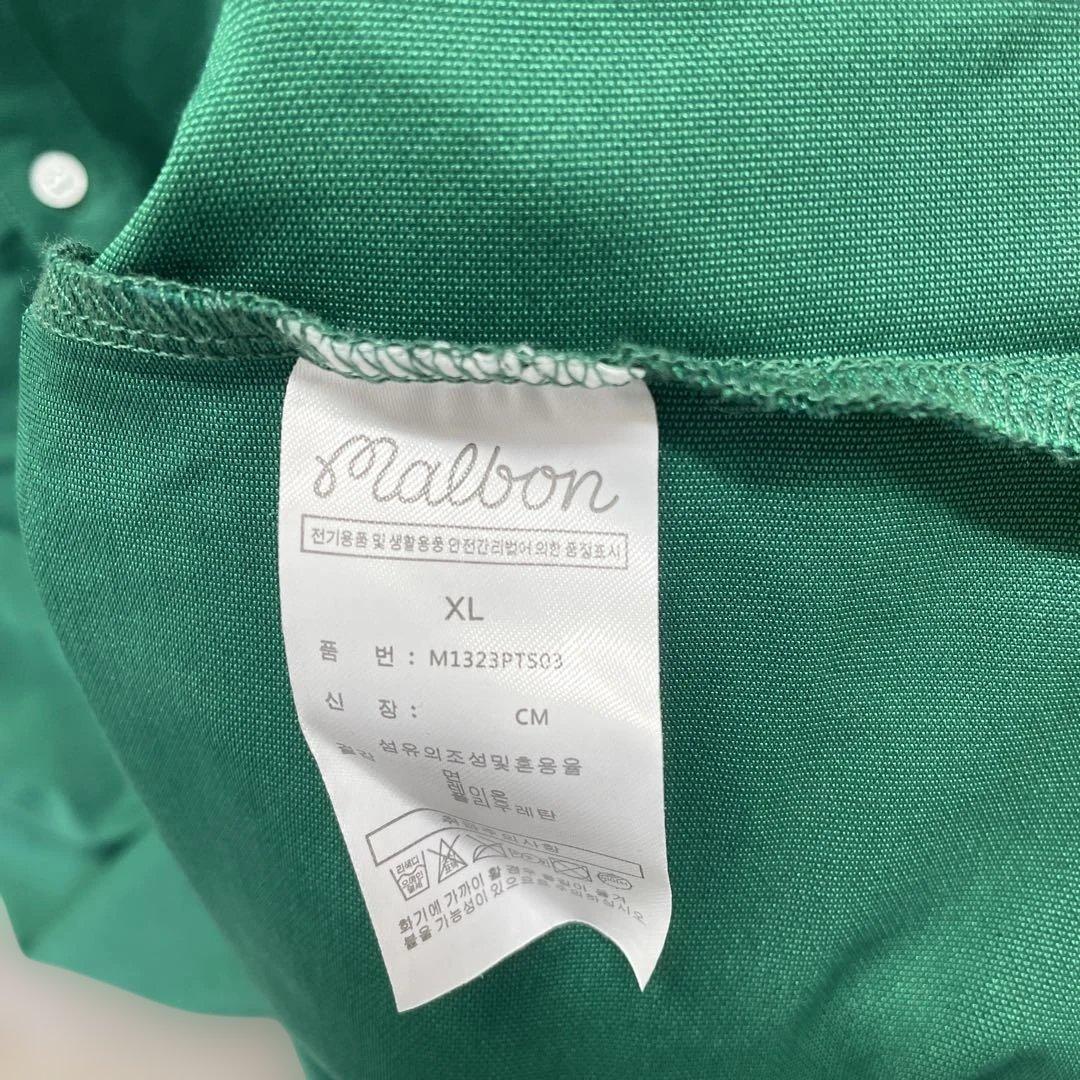 Malbon 緑色 ポロシャツ