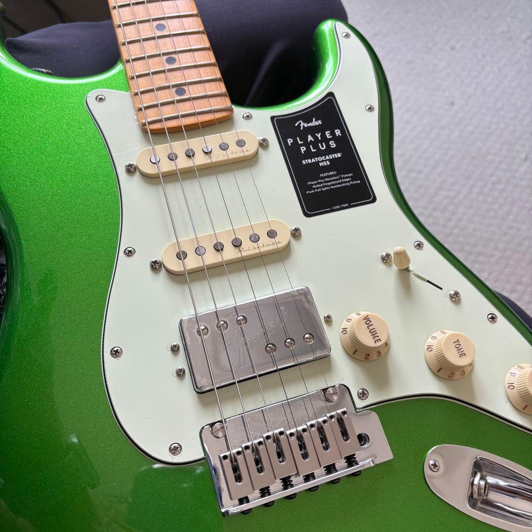 Fender Player Plus Stratocaster グリーン