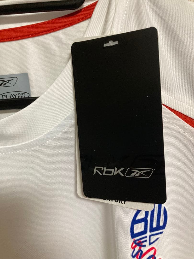 Reebok ボルトン　長袖ユニホーム　US Lサイズ 未使用品