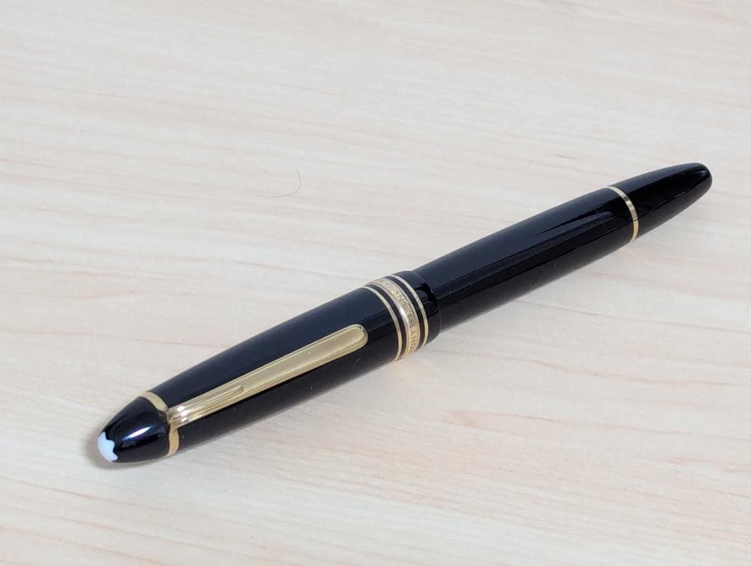 モンブラン マイスターシュテュック 146 万年筆 B 太字 14K 全金