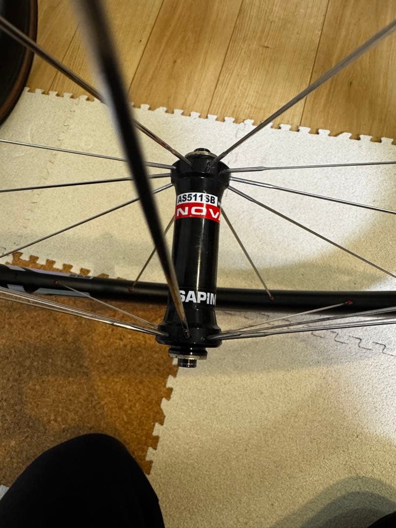 カーボンホイール　リムブレーキ　前後セット