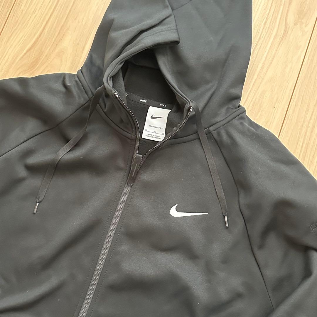 【新品未使用】NIKE ジャージ上下セット ブラック 裏起毛 XLサイズ