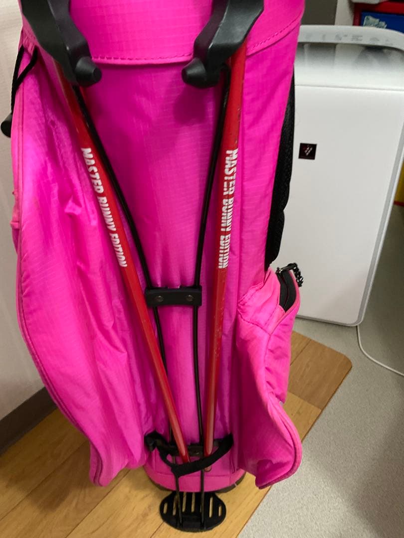 中古品！MASTER BUNNY EDITION キャディバッグ ピンク