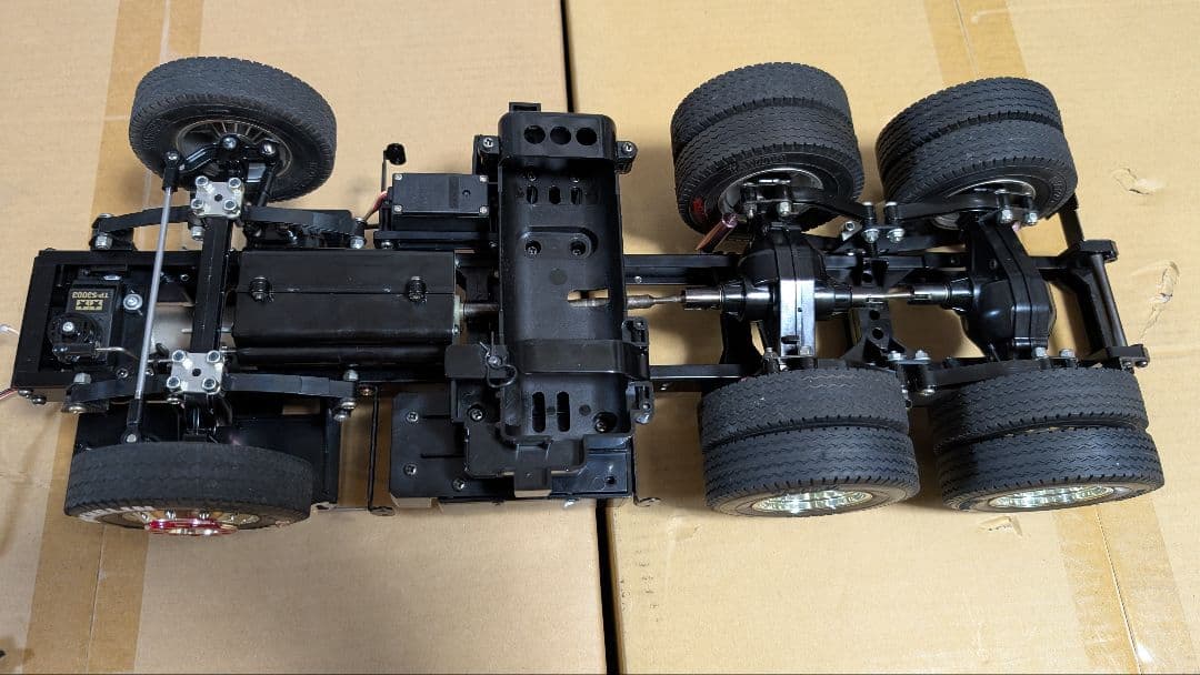 1/14 タミヤ スカニア 6×4 シャシ キャビン シャーシ MAN トラック