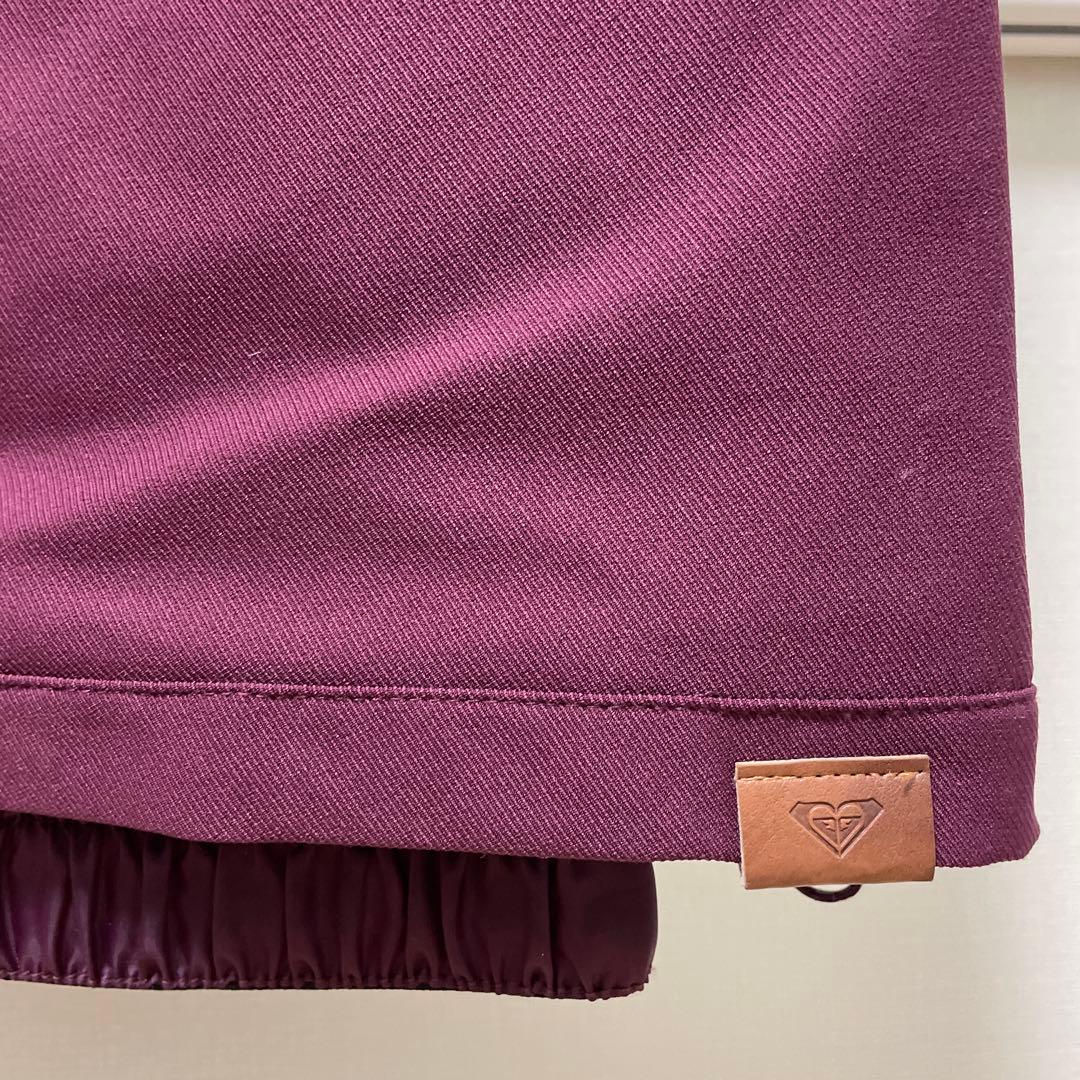 極めて美品✨ ROXY スノーボードパンツ バーガンディ Mサイズ