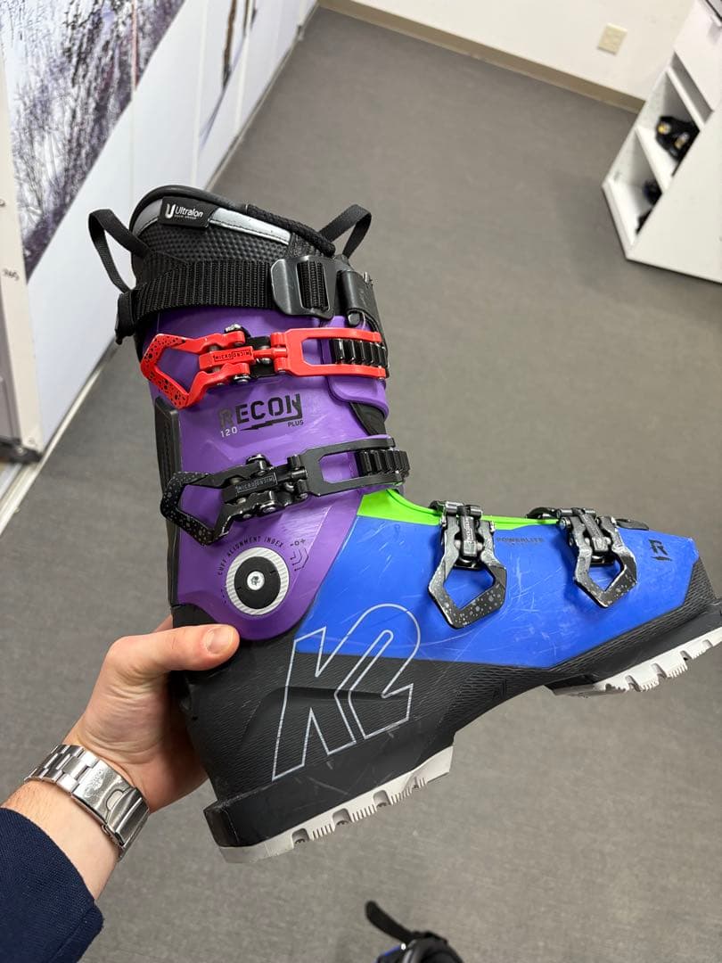 K2 Recon 120 Plus GripWalk スキー用ブーツ 赤/緑