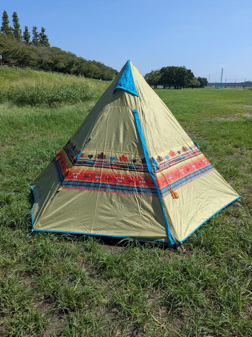 ロゴス　ティピー300　ナバホ　グランドシート、フロアマット付　tepee300
