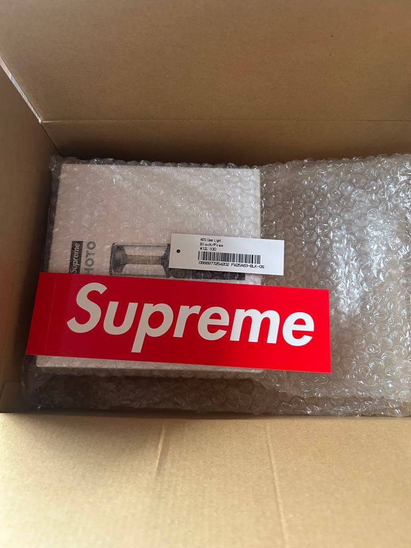 【新品未使用】Supreme HOTO Camp Light ×ステッカー2枚