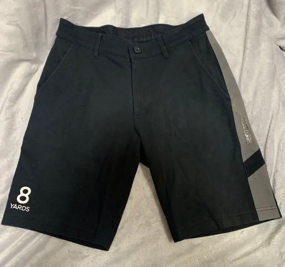 8 YARDS 黒 ショートパンツ
