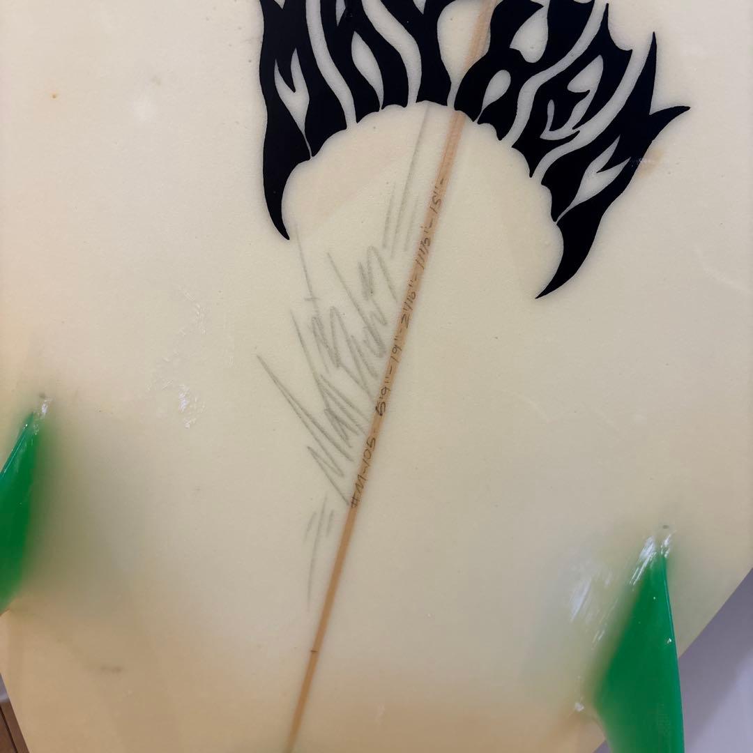 ZHT サーフボード 約6フィート　布製ケース付き