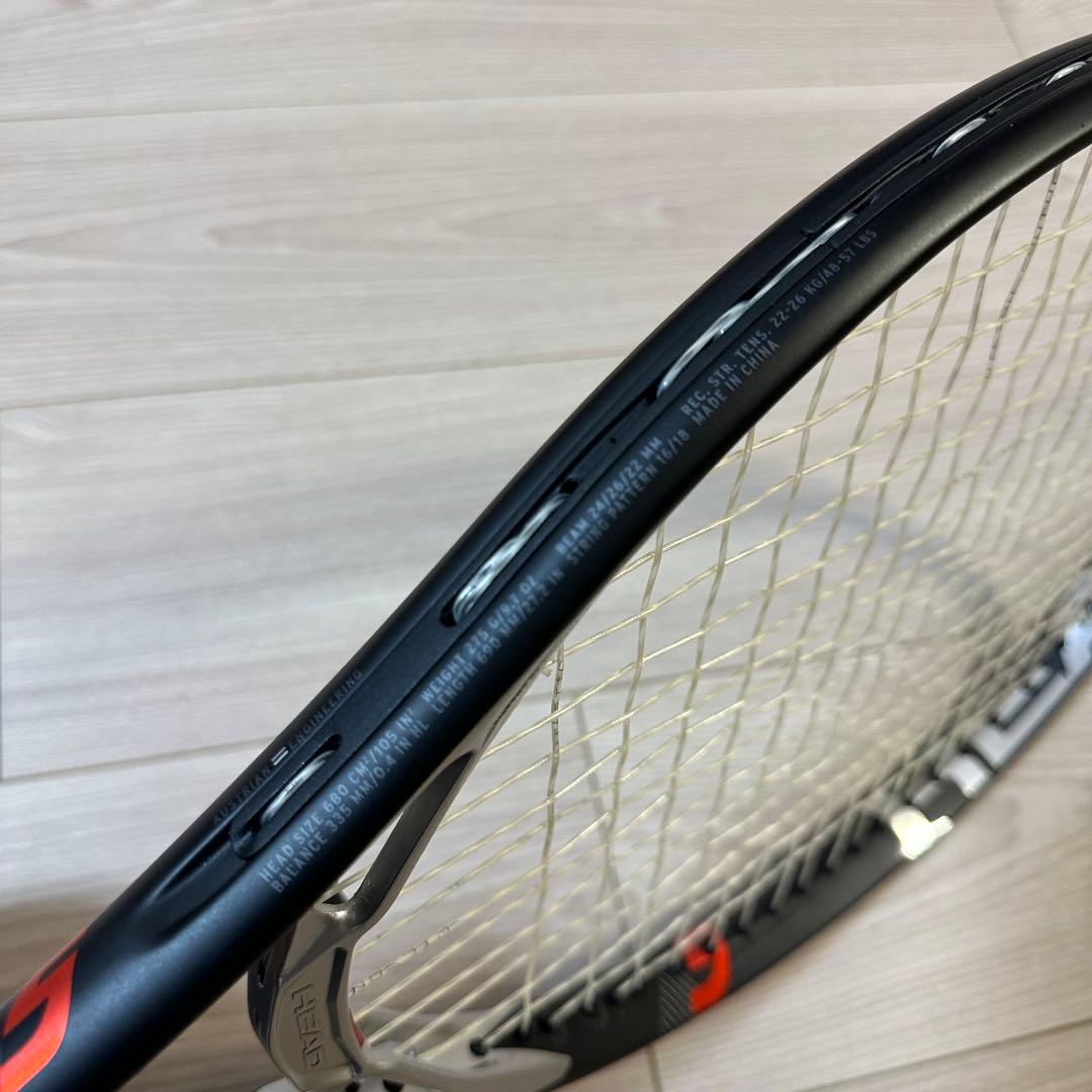 美品　ヘッド　MXG5　硬式テニスラケット　グリップサイズ2　希少　HEAD