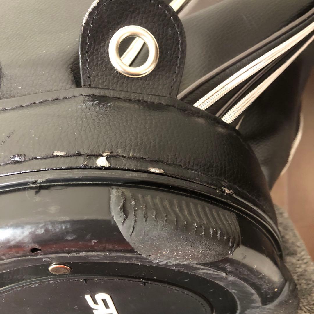 連休特価　Lexus ✖️Admiralキャディバッグ 黒 ストライプ