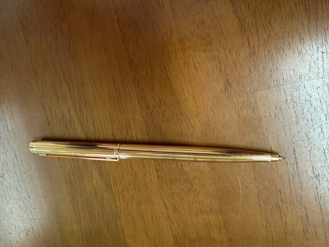 ダンヒル 金張り高級ボールペン　モンブラン製 1980s