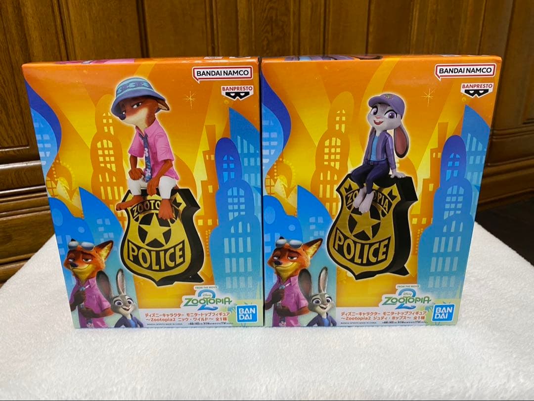 ジュディ　ニック　ズートピア　ディズニー　フィギュア