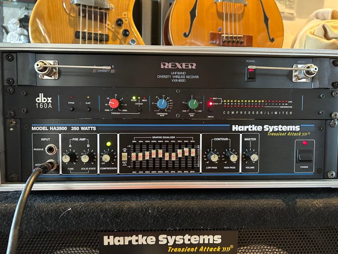Hartke HA3500 ベースアンプ 350W dbx 160A他セット販売