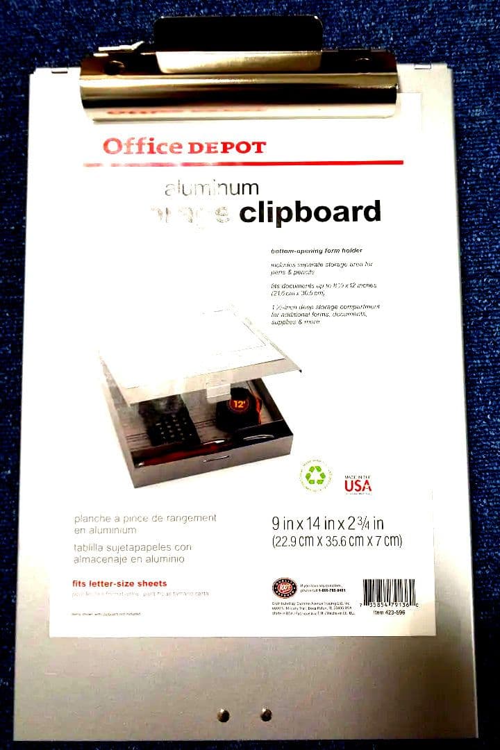 値下げOffice A4サイズ アルミクリップボード9x14インチ